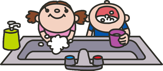 手洗い・うがいを励行しましょう
